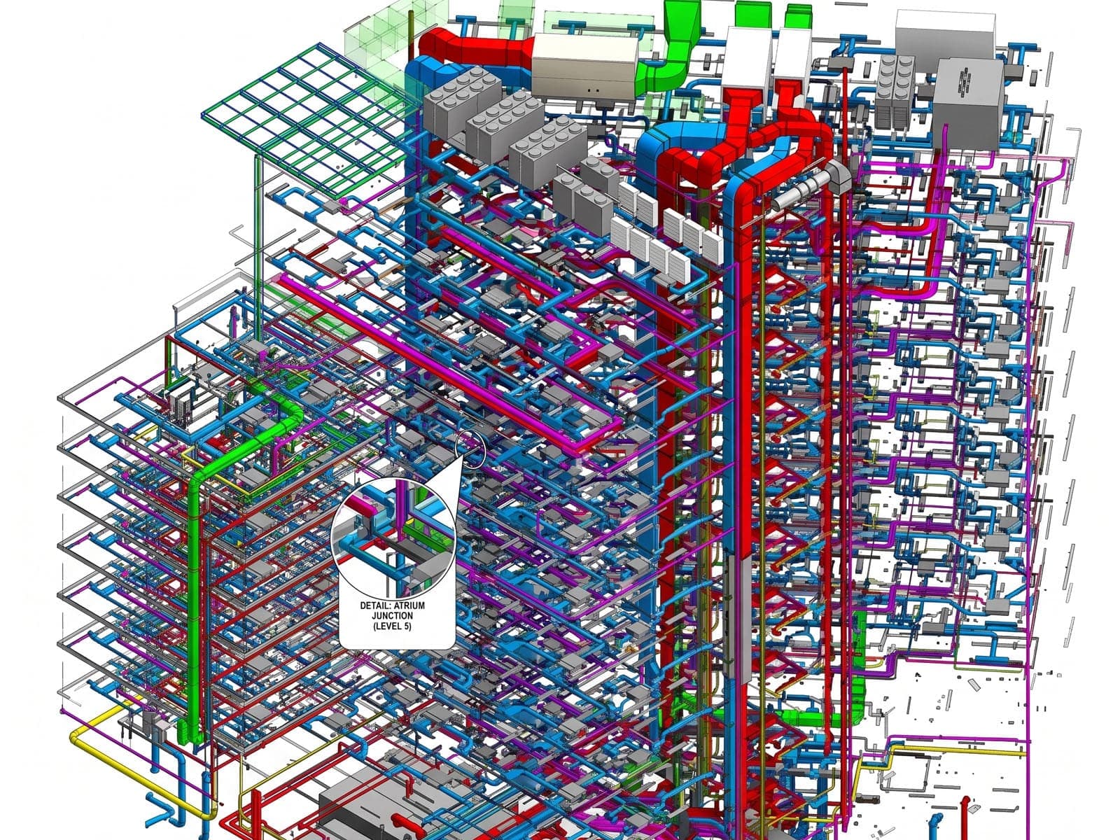 BIM & MEP Coordination (Revit)