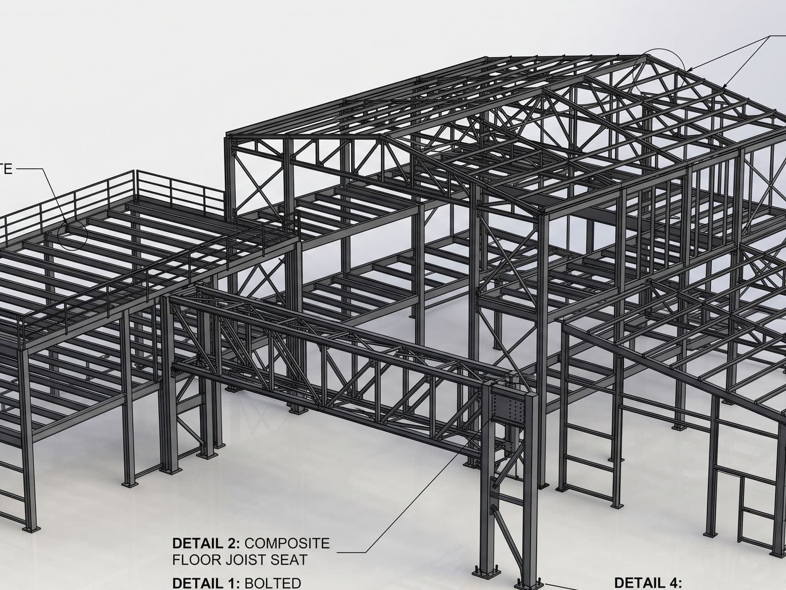 Structural Steel Detailing (Tekla)